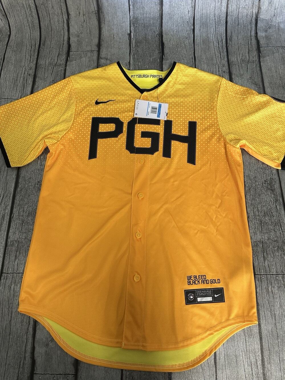 NWT Nike Men's Pittsburgh Pirates City Connect Ke'Bryan Hayes Jersey Medium M